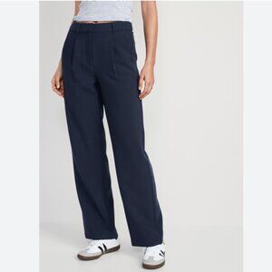 Old Navy Extra High-Waisted Taylor Wide-Leg Trouser Pants XXL Tall